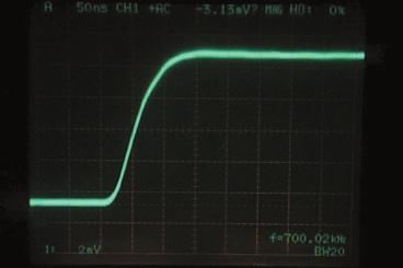 Highly accurate current detection Newly developed
