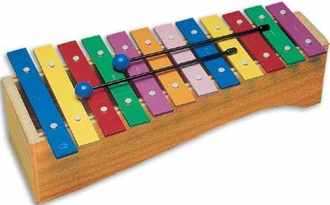 The colourful keys are fixed on a durable wooden base for stability. 41cmL x 11cmH x 7.5cm x 19.5cm. 3yrs+. HA604BR $130.43 Ex GST $149.
