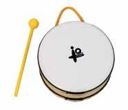 Tambourines & Frame Drums Wood Tambourine The wood tambourine is specially designed for ease of gripping and is an ideal size for small hands.