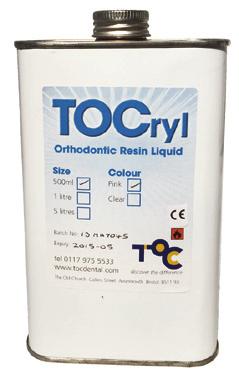 LAST TOCryl Orthodontic Resin Everything you need in an orthodontic acrylic!