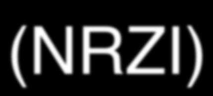 Non-Return to Zero Inverted (NRZI) Signal to Data Transition ð 1 Maintain ð 0