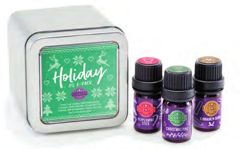 Give a little (OR A LOT!) All-in-one greeting and gift! A Scent Circle and holiday card in one! Each fragrance features a unique design.