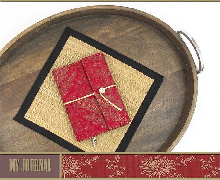 Our journal finished at approximately 10¼" high x 7½" wide when closed and 10¼" high x 17½" wide when open and flat.