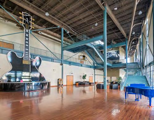 t h e b u i l d i n g Colliers International Memphis is pleased to present the Gibson Guitar Factory redevelopment in Memphis, Tennessee.