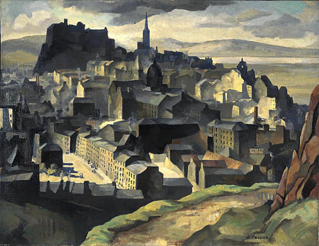 SECTION 1 ART STUDIES (continued) Edinburgh (from Salisbury Crags) (c. 1927) by William Crozier oil on canvas (71 92 cm) 5.