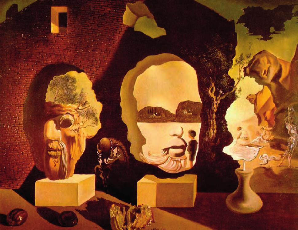 SECTION 1 ART STUDIES (continued) Old Age, Adolescence, Infancy (The Three Ages) (1940) by Salvador Dali oil on canvas (39 35 cm) 6. Fantasy and Imagination Discuss the composition of this painting.