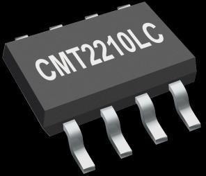 CMT2210LCW Low Power 315/433.92 MHz OOK Receiver Features Operation Frequency: 315 / 433.92 MHz OOK Demodulation Data Rate: 1.0-5.0 kbps Sensitivity: -109 dbm (3.0 kbps, 0.