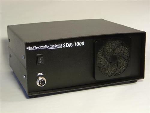 SDR1000 1.8 to 50MHz Transceiver. 1W or 100W with optional internal Amplifier Has provision for internal DEMI 144MHz transverter for use as microwave IF.