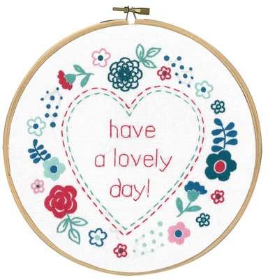 Lovely Day Embroidery Kit
