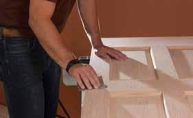 FINISHING TIPS FINISHING AN INTERIOR DOOR All interior doors will need to be finished with the use of oil-based stains and topcoats. When painting, an oil-based primer is required.