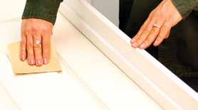 Apply a first coat of oil-based stain, polyurethane, conditioners or primer (oil-based is required) to all six sides of the door and jamb. 4.