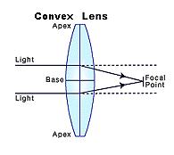 Convex mirrors allow you to see a larger area.