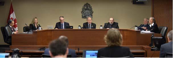 Independent Commission Quasi-judicial administrative tribunal Reports to Parliament through Minister of Natural Resources Canada Commission hearings are open to the public and webcast The