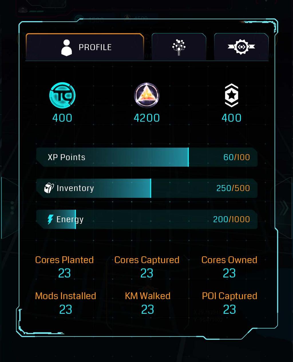 3 XP Unlocked segments of the Skill tree defines your capabilities as a Timekeeper.