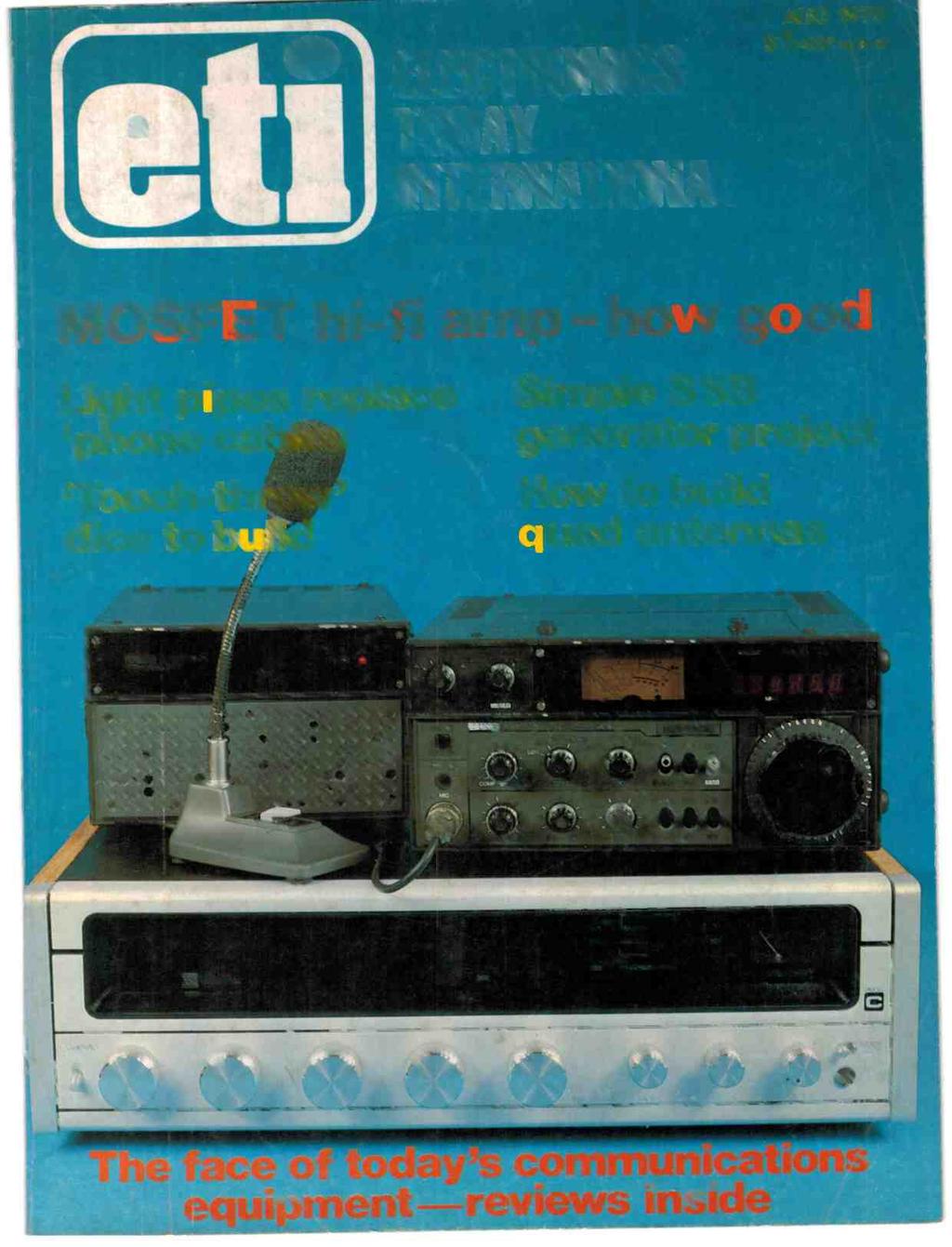., rflrl ELECTRONICS TODAY INTERNATIONAL AUG 1979 $1'410* NZ $1.