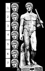 The proportion was 24:1 The greek sculptors and architects manipulated scale of representation of figures and architectural components.