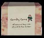 Mistletoe & Candy Cane Bar Soaps *Notes of citrus, blue spruce, and