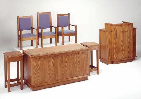Chancel Furniture Imperial offers many styles of all types of chancel