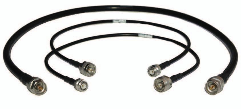 Compliant Halogen-free Flexible Coaxial Cabling for Microwave Links Factory made assemblies Rosenberger No.