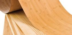 Kirei Bamboo Panels: Panel Size 1220mm x 2440mm (48 x96 ) Thickness 1/4", 1/2", 3/4" Custom panel sizes & thicknesses available Face Grain Styles Horizontal Vertical Zebra Lamination Styles Solid