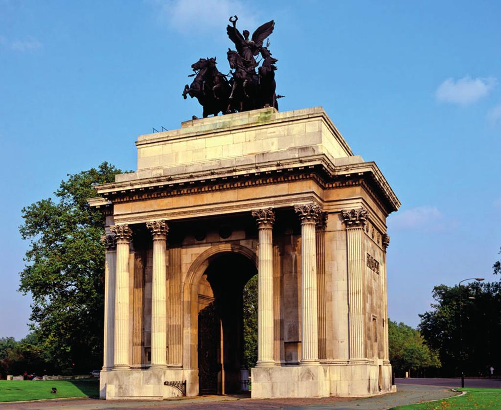 9 Architecture Image C The Wellington Arch by Decimus Burton 1826 30 Hyde Park Corner, London 23 Using image C as a starting point, produce one of the following outcomes: (a) An illustrated essay