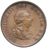 1277* Great Britain, George III, copper halfpenny,