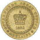 1310* Adelaide pound, 1852, second type