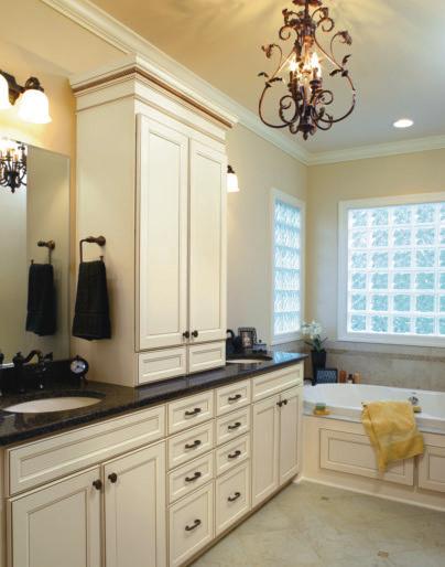 DURHAM PureStyle Toasted Antique Designed by Billy Powell Apex Cabinets, Apex, NC CLASSIC CHIC