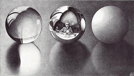 Escher also illustrated books, designed tapestries, postage stamps and murals.