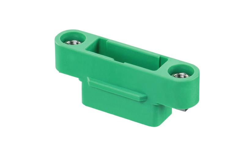 Gecko Screw-Lok onnectors Male rimp Housing Features 2.5mm potting wall for extra security. No. 1 position identified on moulding.