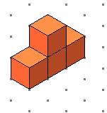 number patterns) Activity 8: Draw front view, top view and side view of the following shapes made by unit cubes.