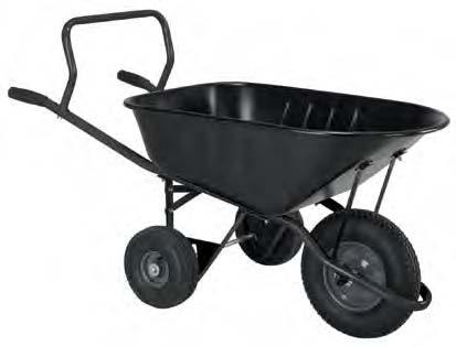 34999 Replacement Parts See page 37 for wheelbarrow replacement handles and tires. 34046 Dumpbarrow, 4-wheel, 6 cu.