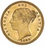 1408* Queen Victoria, 1879 Sydney. Extremely fine. $5,000 1412* Queen Victoria, 1883 Sydney (McD.25a). Extremely fine with some mint bloom.