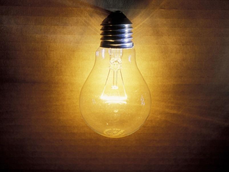 incandescent light bulbs.