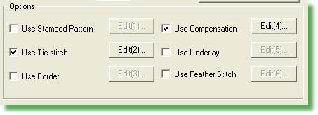 5. In the Options section of the Area Object Property Settings, remove the check mark next to the Underlay option.