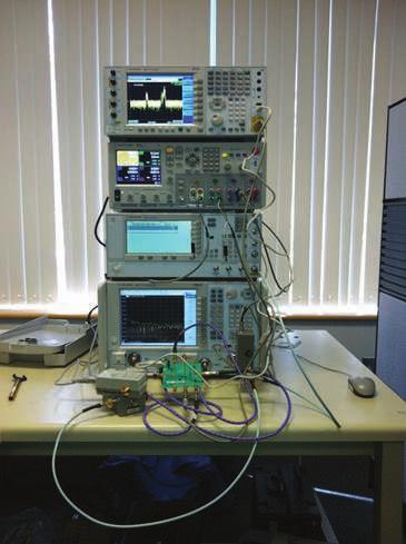 Application example: prototype amplifier testing in the laboratory Now that it has been shown that measurements using FieldFox have excellent correlation to those measurements using benchtop
