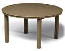 Marine Grade Polymer Top Tables 5100...18 Square End Table (Smooth top) 5000...21 Square End Table 5050...21 x 42 Rect.