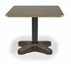 .. Dining Height Rotomolded Pedestal Base only 1560BAS... Counter Height Rotomolded Pedestal Base only 1590BAS... Bar Height Rotomolded Pedestal Base only TOP ONLY TS30...30 x48 Rect.
