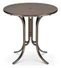 ..30 Round Perforated Dining Table 5260...36 Round Perforated Dining Table 3890.