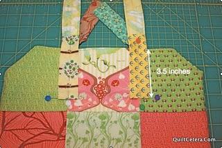 Pin together and top stitch down the sides leaving the last 5 inches unstitched.
