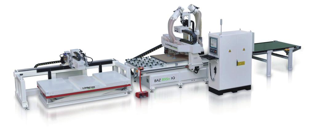 CNC Machining Center BAZ 895n IQ * Due to the continuous improvements of our products, some machine changes may apply.
