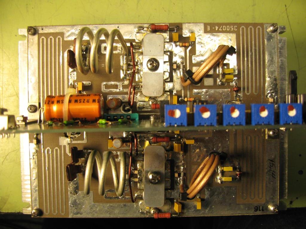 Modifications on Harris platinium TV transmitter After the shutdown of the old analouge TV system alot of TV transmitters became available for Hams.