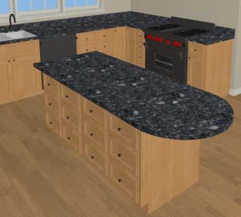 For more information, see Custom Countertops on page 460 of the Reference Manual.