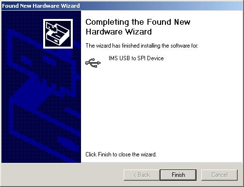 When the Completing the Found New Hardware Wizard dialog appears, Click Finish (Figure B.7). Figure B.6: Windows Logo Compatibility Testing Figure B.