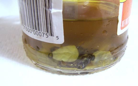 Put a small piece of liver of sulfur in a glass jar with a plastic spoon.