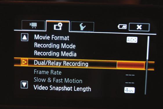 7 Relay Recording Relay Recording allows you to go from