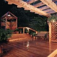 Do not apply more stain than the cedar will absorb because the excess stain will appear as a shiny area on the surface.