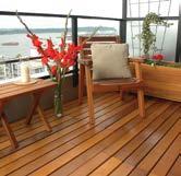 For maximum protection, deck boards should be stained on all sides.