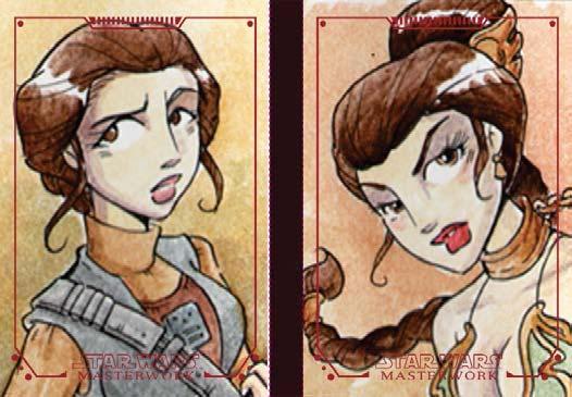 SKETCH CARDS Fan Favorite Sketch Cards Taken to a Whole New Level!