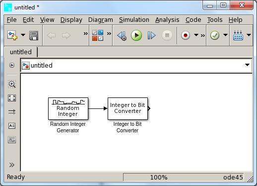 Then, drag the required blocks from the Simulink Library to the model window to add blocks to the model.